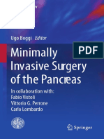 Minimally Invasive Surgery of The Pancreas