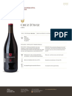 Cruz D Aviz Tinto 1l 2018