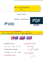 Aula 3 - Termodinâmica - Professor Jeferson Arenzon