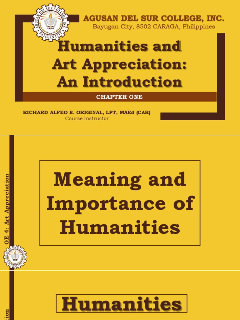 Understanding Art Appreciation Concepts | PDF | The Arts | Paintings