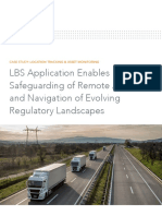 LBS Application Enables Safeguarding of Remote Assets and Navigation of Evolving Regulatory Landscapes