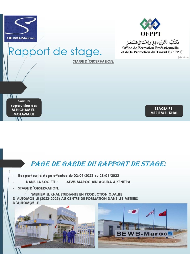 rapport-de-stage-chez-sews-maroc-pdf