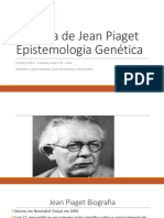 A Teoria de Jean Piaget - Epistemologia Genética