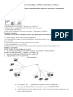 Examen Corrigé Réseaux Informatiques