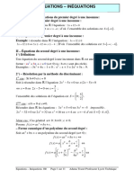Equations Inequations Systemes 1