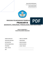 RPP 1 Lembar Prakarya Kelas 9 Semester 1 EDIT
