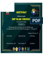 Desain Sertifikat Elegan 4