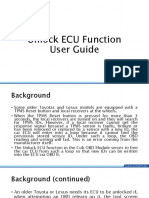 Unlock ECU Function User Guide