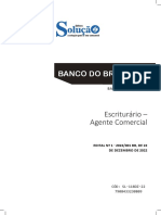 Concurso Banco do Brasil: edital para Escriturário - Agente Comercial