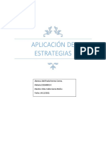 Aplicación de Estrategias