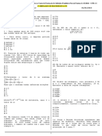 2° Simulado de Matemática FN 01 01 2023