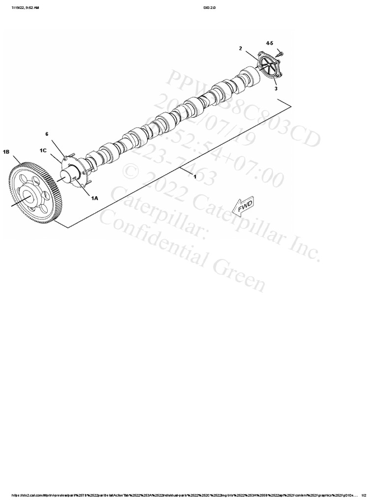 Camshaft | PDF | Engines | Internal Combustion Engine