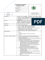 Sop Deteksi Dini Gangguan Kesehatan Jiwa
