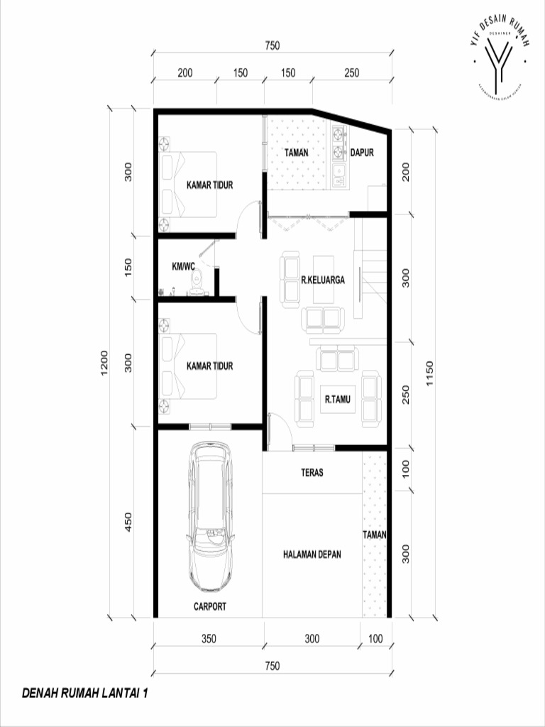 Denah Rumah Type 36 | PDF