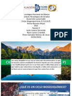 Presentacion - Ciclos Biogeoquímicos (C, H, O, N, P) - Desarrollo Sustentable 13 - 14 HR - Equipo 4