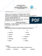 Quarter 3 Antonyms Merly M