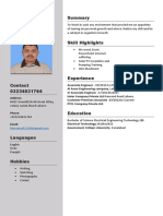 New CV CREAT