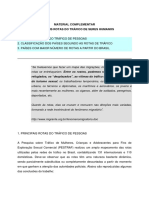 Principais Rotas Trafico Pessoas