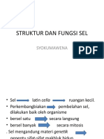 Struktur Dan Fungsi Sel Syokumawena