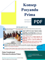 Integrasi Posyandu untuk Meningkatkan Pelayanan Kesehatan Primer