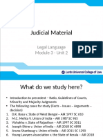 Legal Language - M3.U2 Judicial Material Part 1