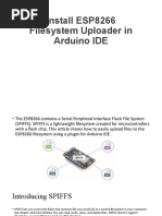 Install ESP8266 Filesystem Uploader in Arduino IDE