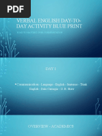 Verbal English Day-To-Day Activity Blue Print-3