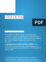 Conflictos en El Desarrollo Organizacional