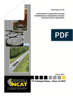 EVALUATION OF LABORATORY FRICTION HFST Rep17-01