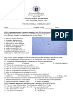 PreTEst in Oral Com