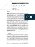 Bowtie Nanoantenna Driven by A Yagi-Uda Nanoantenna - A Device For Plasmon-Enhanced Light Matter Interactions