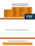 Persiapan Dan Mitigasi Bencana Serta Aplikasi Pendidikan Kesehatan