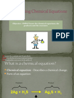 Chemical Equations: Reactants, Products and Balancing