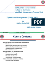 Operations Management - Chapter 1 - BAIS