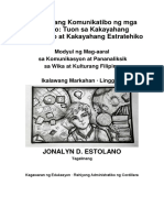 Fil11 12 Q2 W5 Kakayahang Pragmatiko Estratehiko Estolano v4