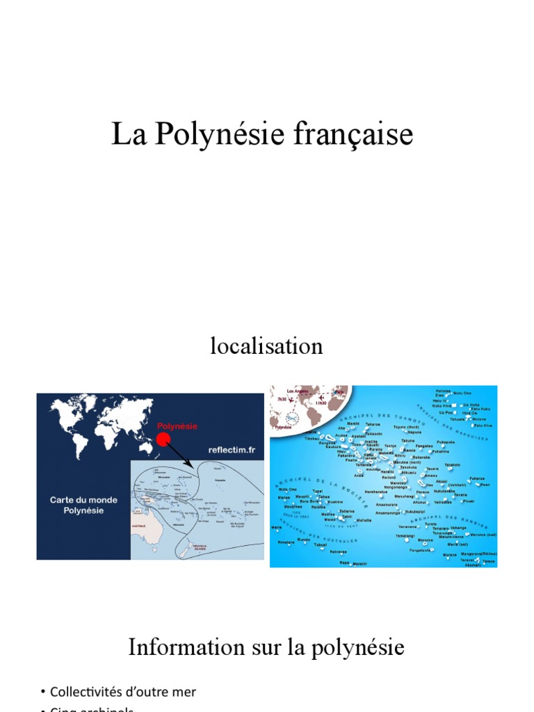 La Polynésie Française PDF