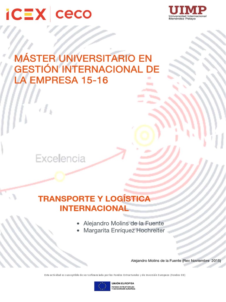 Transporte Y Logística Pdf Logística Transporte