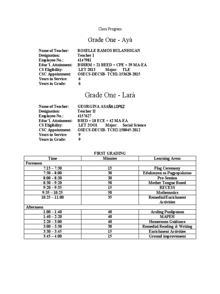 class-program-grade-1-3-pdf-schools-educational-institutions