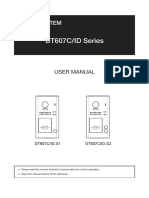Video Intercom Entry System Dx4711sid 1 Apartment Wi Fi Audiovideo Doorbell Intercom Kit 7 Inch LCD NID0016181