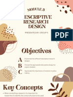 Module 5 Descriptive Research Design