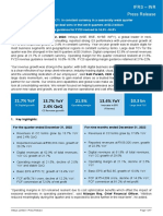 Ifrs Inr Press Release