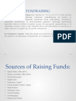 Fundraising Methods and Capital Structure Determination