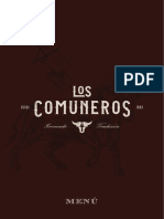 Menu Los Comuneros