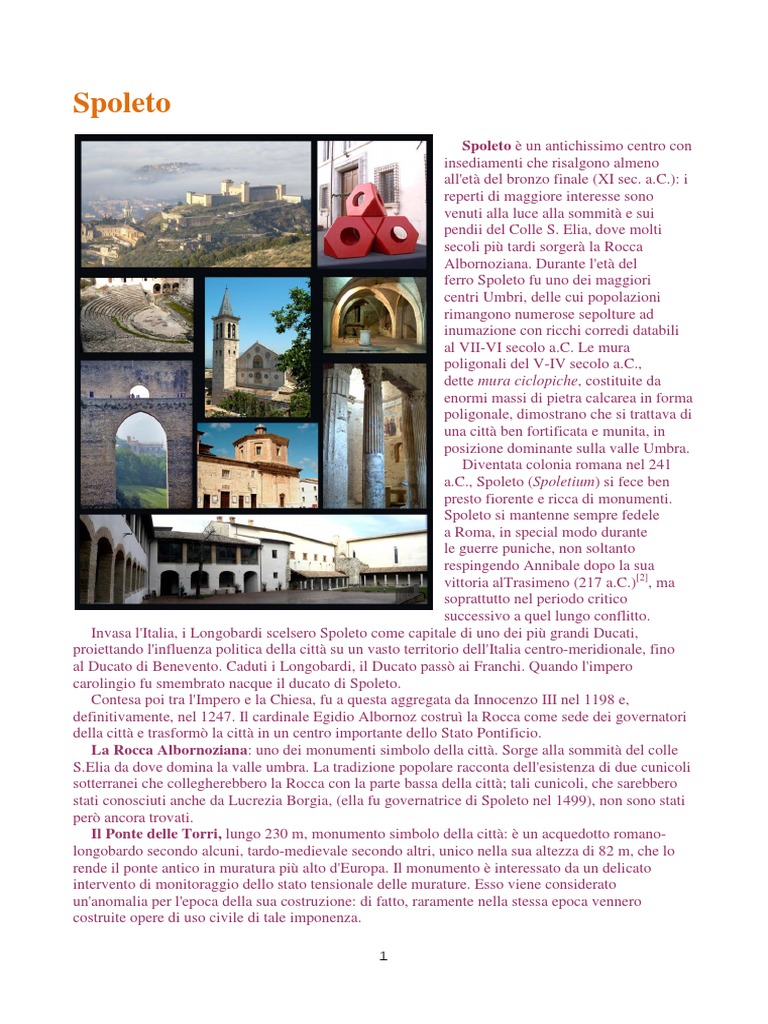Spoleto | PDF