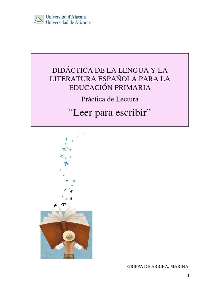 Didáctica de La Lengua y La Literatura Española para La Educación ...