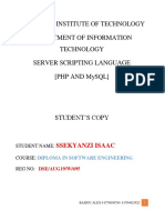 PHP and MySQL Handbook