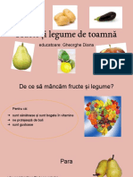 Fructe Și Legume de Toamnă