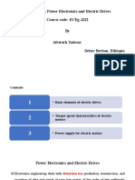 Power Electronics and ED