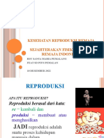 Kesehatan Reproduksi Remaja