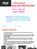 Static Relays